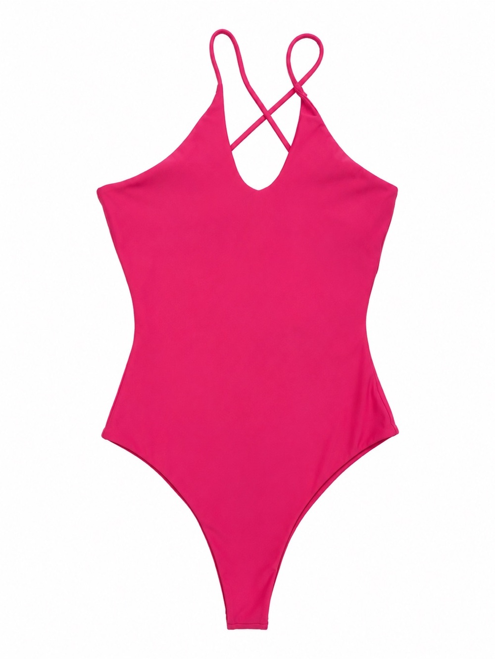 Lovers + Friends Hot Pink Strappy Bodysuit XS